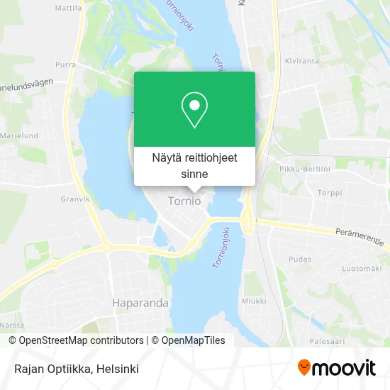 Rajan Optiikka kartta
