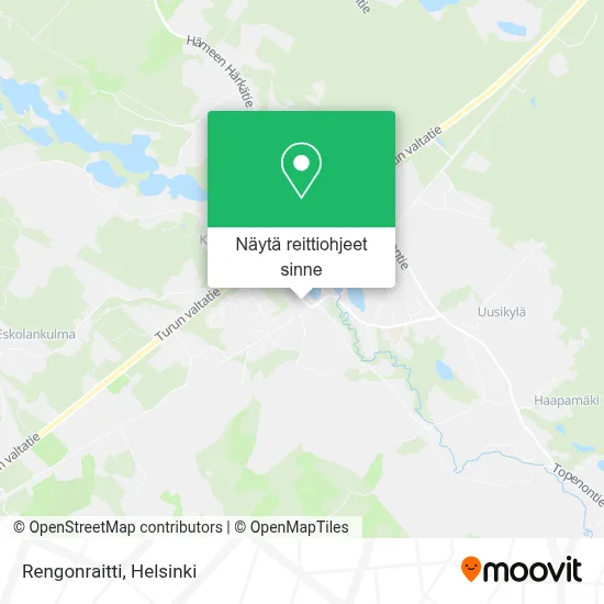 Rengonraitti kartta