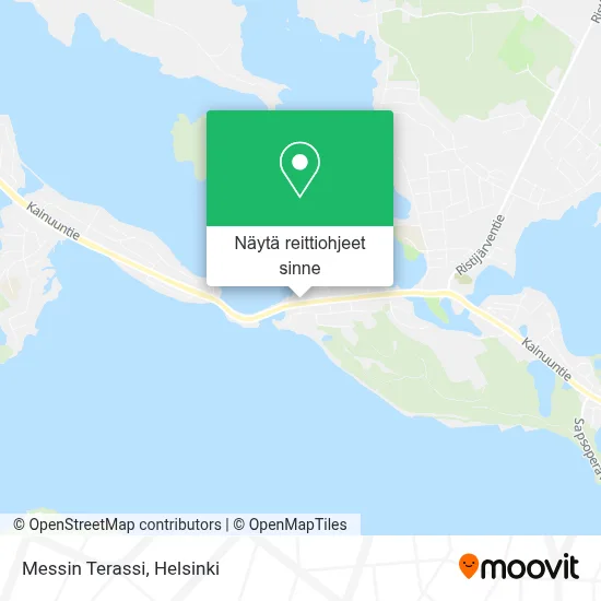 Messin Terassi kartta