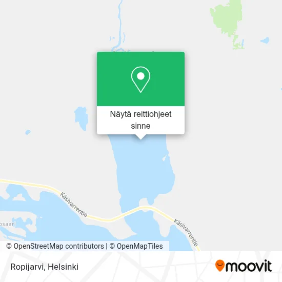 Ropijarvi kartta
