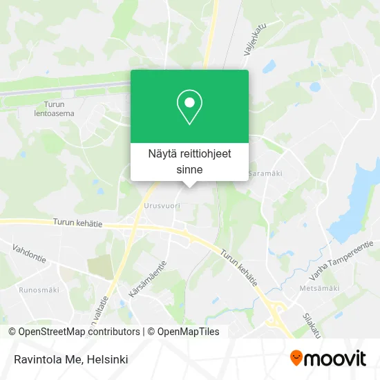 Ravintola Me kartta