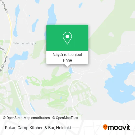 Rukan Camp Kitchen & Bar kartta