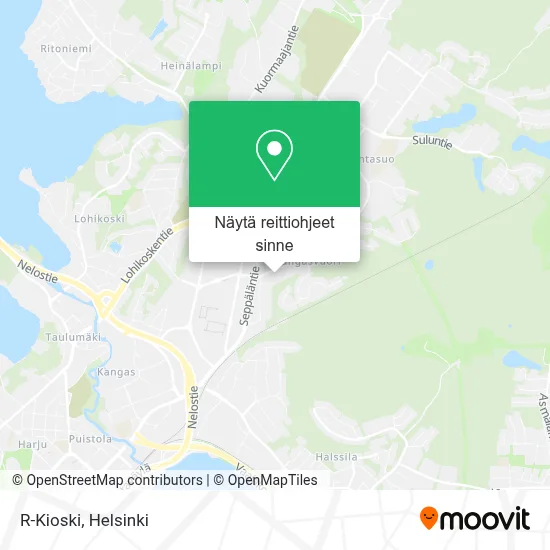 R-Kioski kartta