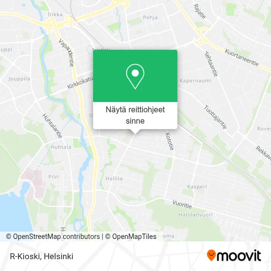 R-Kioski kartta