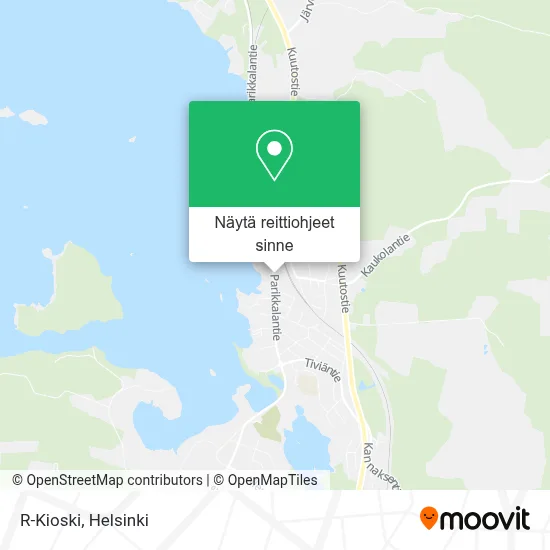R-Kioski kartta