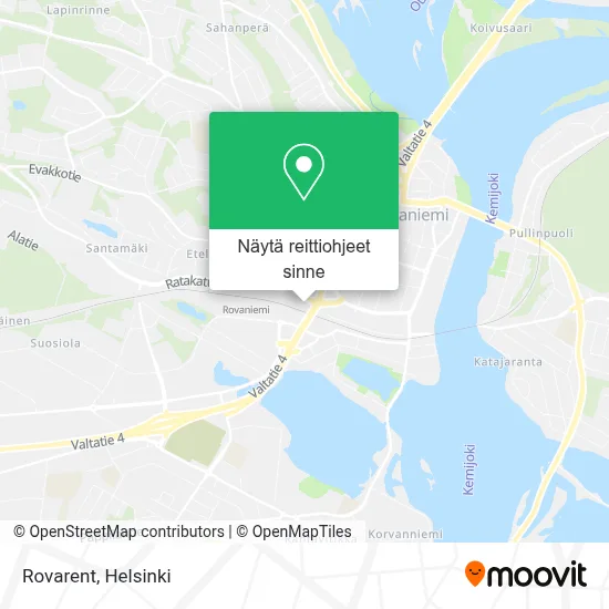 Rovarent kartta