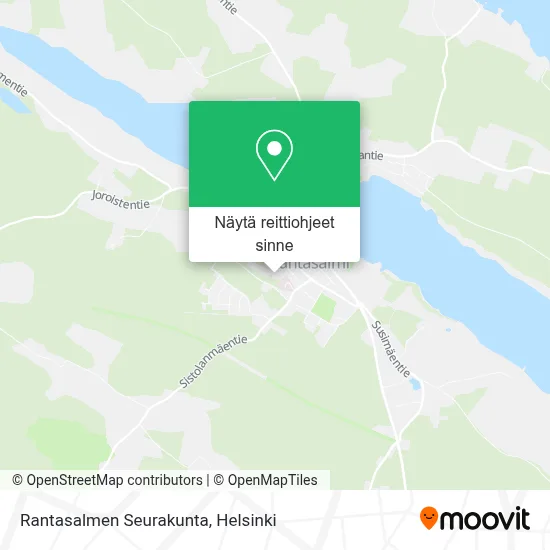 Rantasalmen Seurakunta kartta