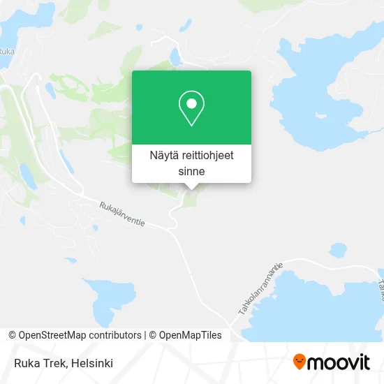 Ruka Trek kartta