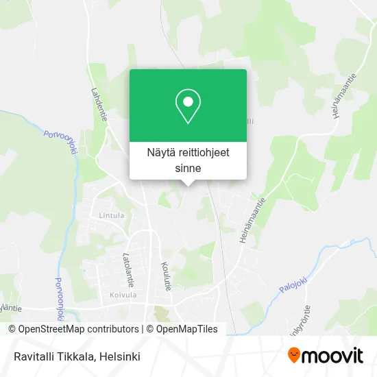 Ravitalli Tikkala kartta