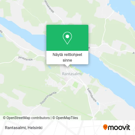 Rantasalmi kartta