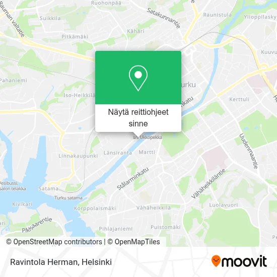 Ravintola Herman kartta