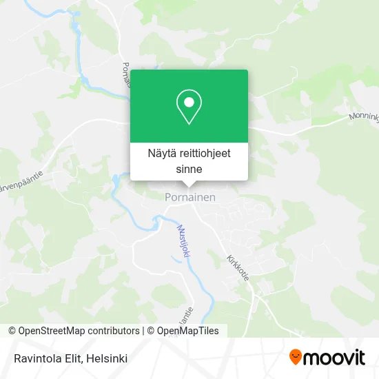 Ravintola Elit kartta
