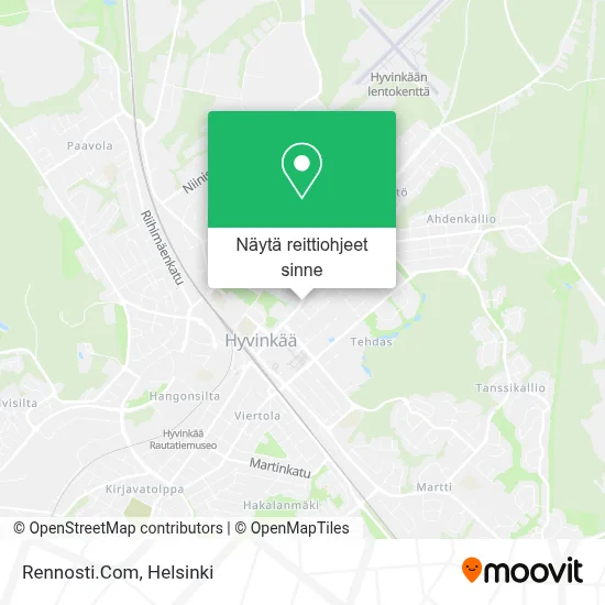 Rennosti.Com kartta