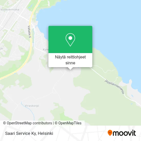Saari Service Ky kartta