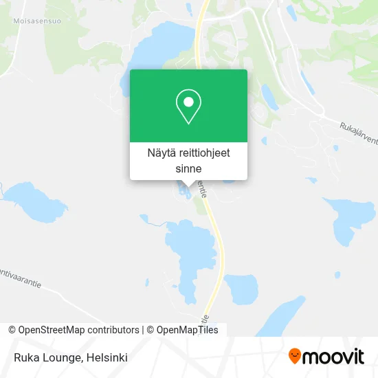Ruka Lounge kartta