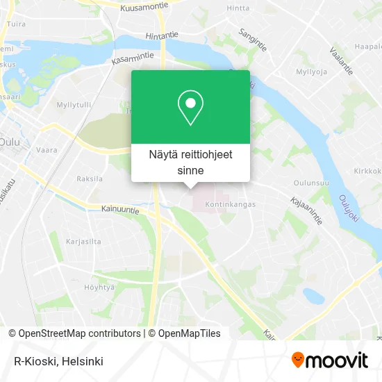 R-Kioski kartta