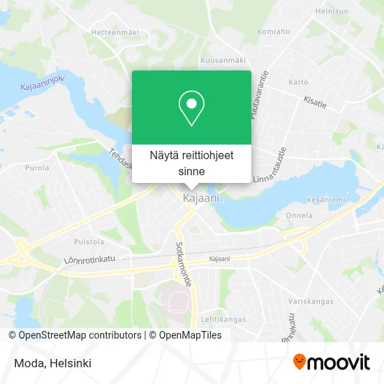 Moda kartta