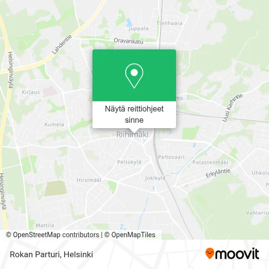 Rokan Parturi kartta