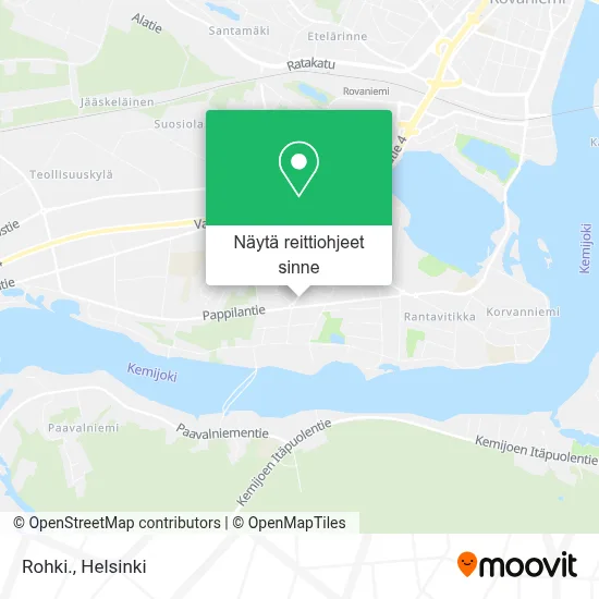 Rohki. kartta