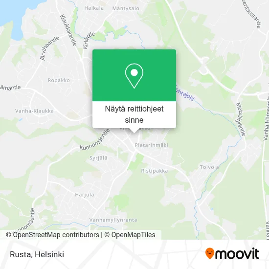 Rusta kartta