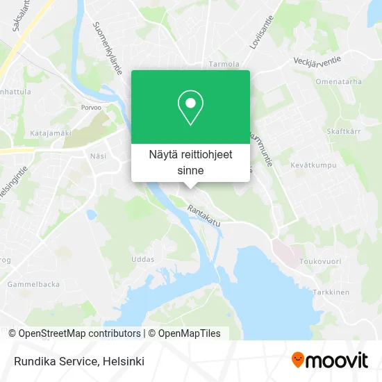 Rundika Service kartta