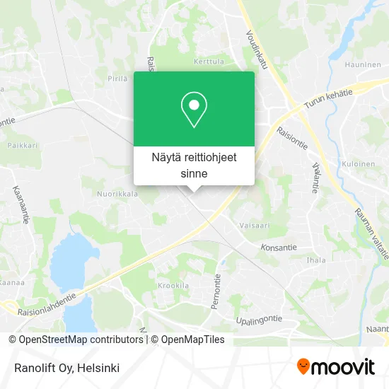 Ranolift Oy kartta