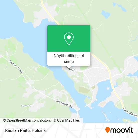 Rasilan Raitti kartta