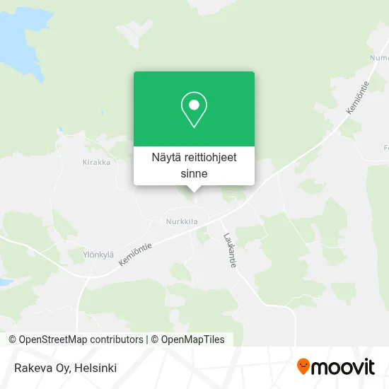 Rakeva Oy kartta