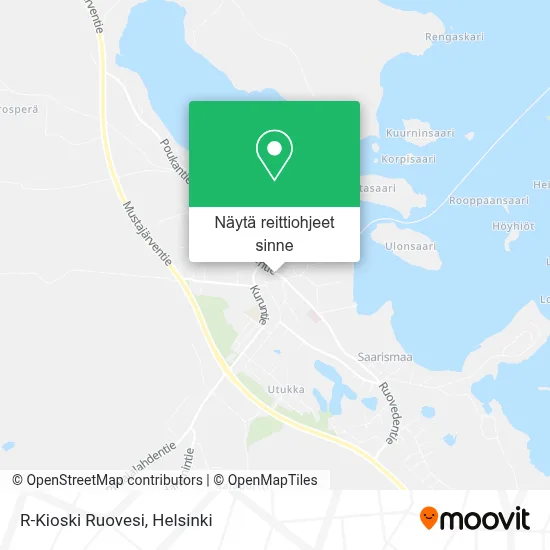 R-Kioski Ruovesi kartta