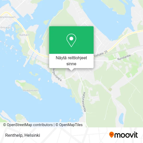 Renthelp kartta