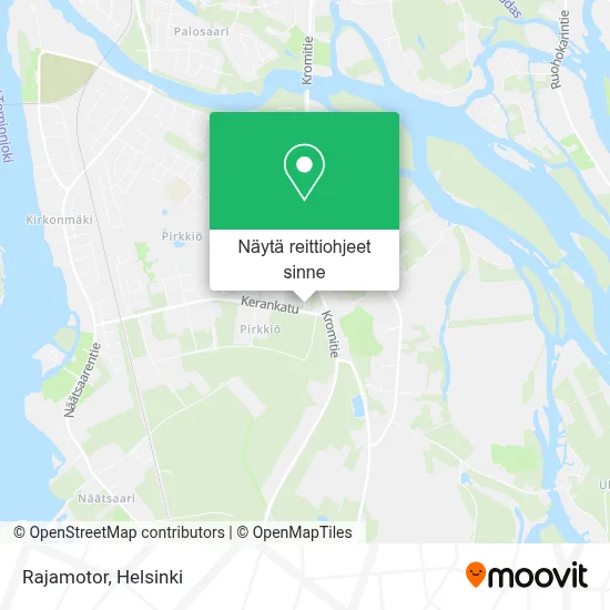 Rajamotor kartta