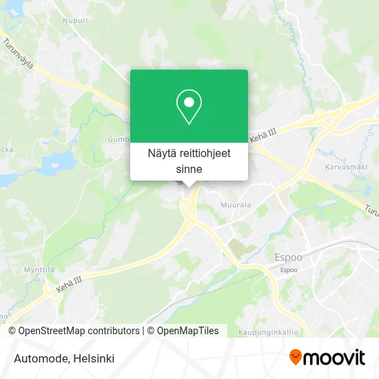 Automode kartta
