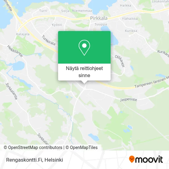 Rengaskontti.Fi kartta