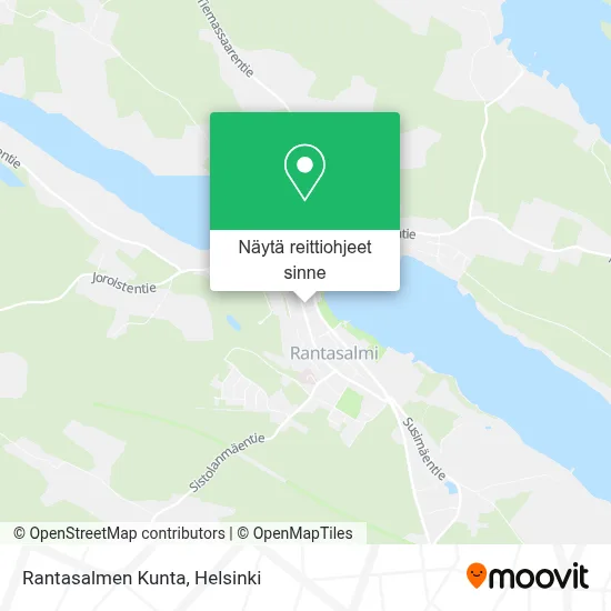 Rantasalmen Kunta kartta