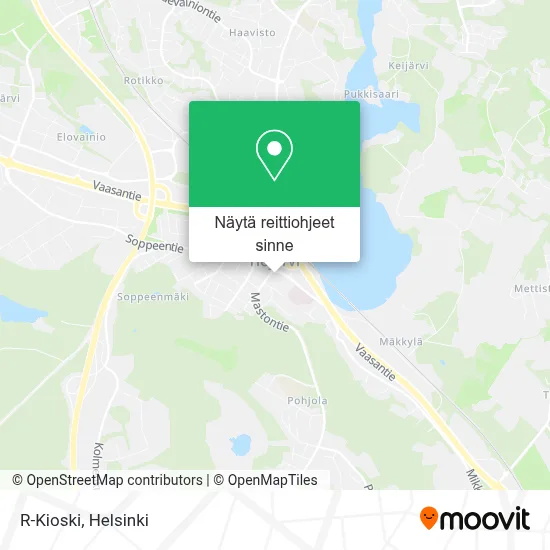 R-Kioski kartta