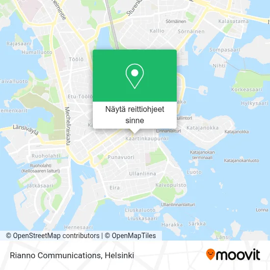 Rianno Communications kartta
