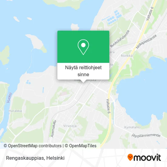 Rengaskauppias kartta