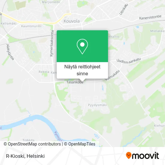 R-Kioski kartta