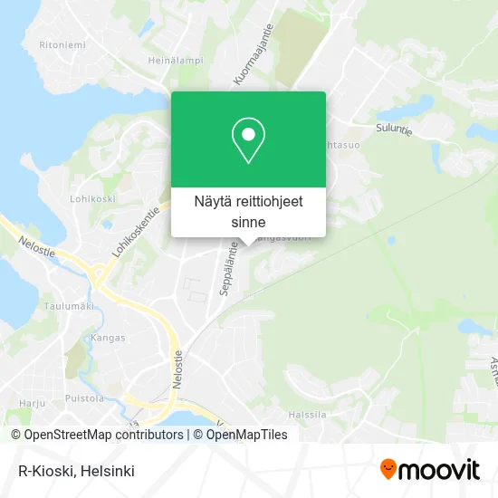 R-Kioski kartta