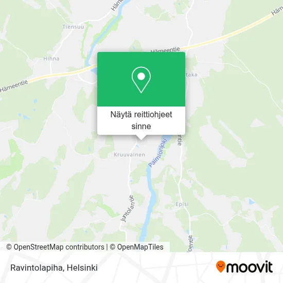 Ravintolapiha kartta