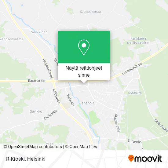 R-Kioski kartta