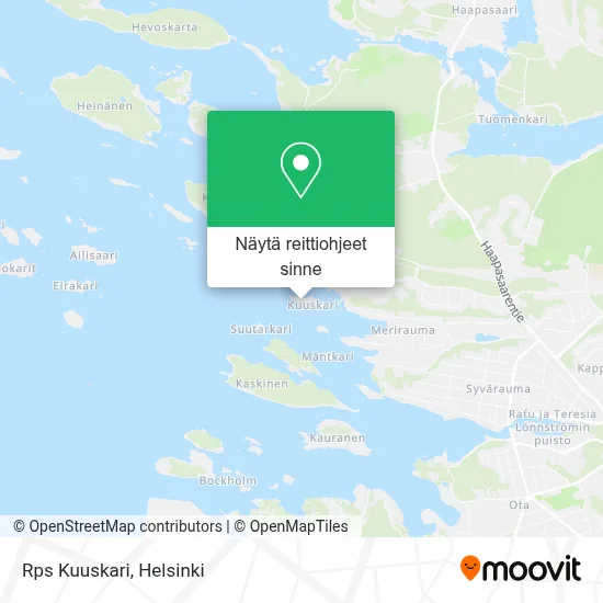 Rps Kuuskari kartta