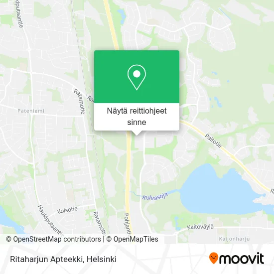 Ritaharjun Apteekki kartta