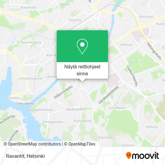 Ravantit kartta