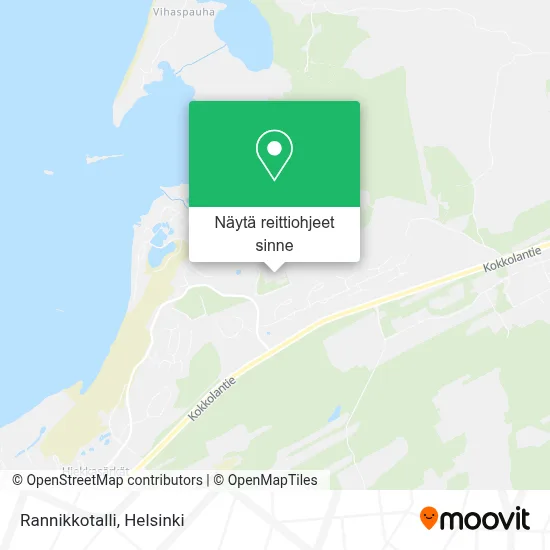 Rannikkotalli kartta