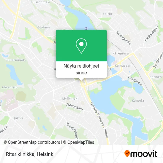 Ritariklinikka kartta