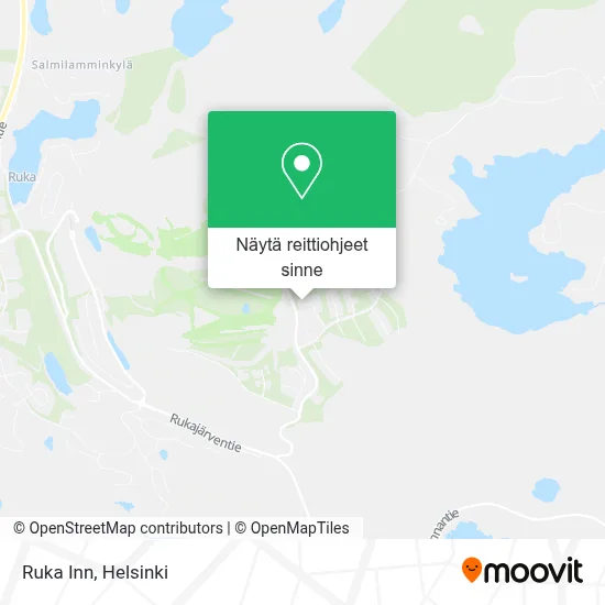 Ruka Inn kartta