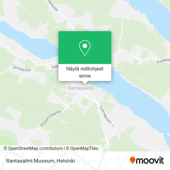 Rantasalmi Museum kartta