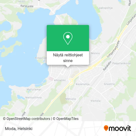 Moda kartta