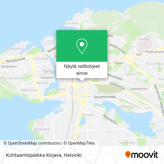 Kohtaamispaikka Kirjava kartta